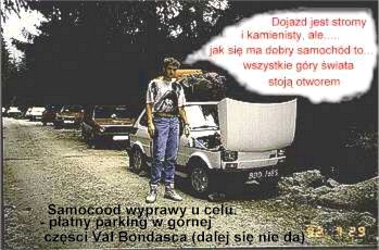 nasze auto na parkingu